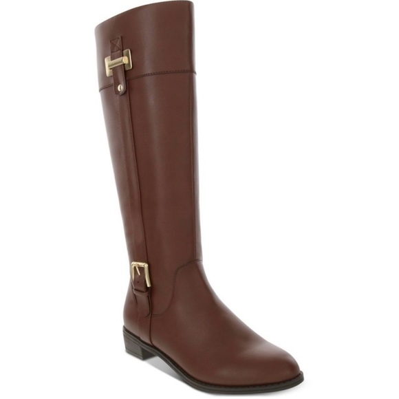 KAREN SCOTT DELIEE 2 BOOTS in COGNAC color - Picture 2 of 7